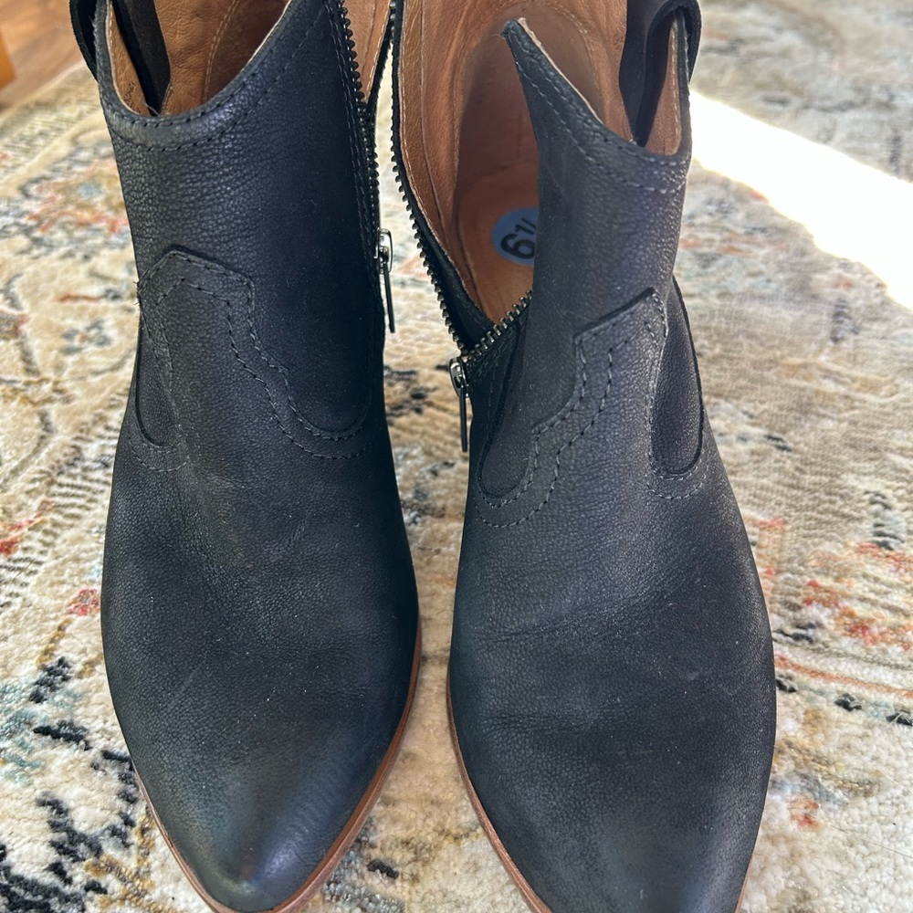 Frye western ankle boots